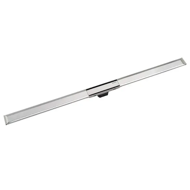 Geberit - Duschränna i rostfritt stål 20, 30-90 cm, polerat/borstat stål 154.450.KS.1IIJ4