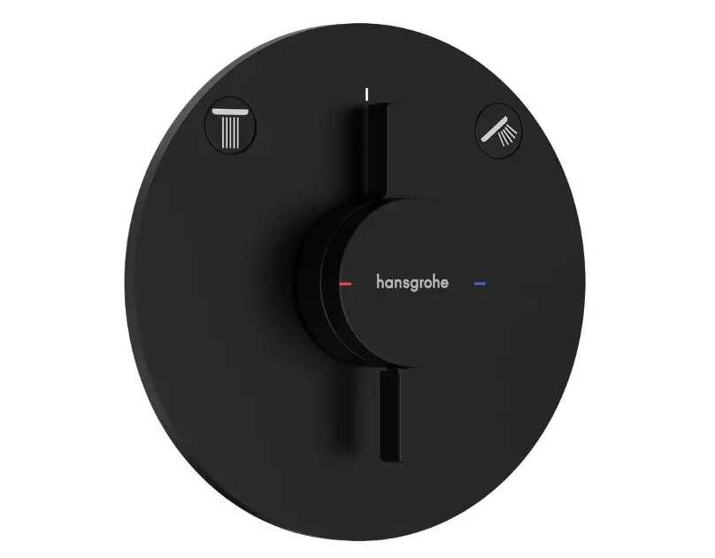 Hansgrohe - Ugradbena miješalica, za 2 uređaja, mat crna 75418670ROZ3