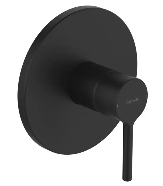 Hansa - Mitigeur de douche encastré, noir mat 8261906733IIJ3