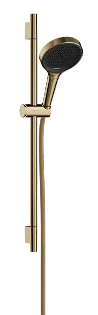 Hansgrohe - Set doccetta, asta e flessibile, 3 getti, oro 28745990ROZ1
