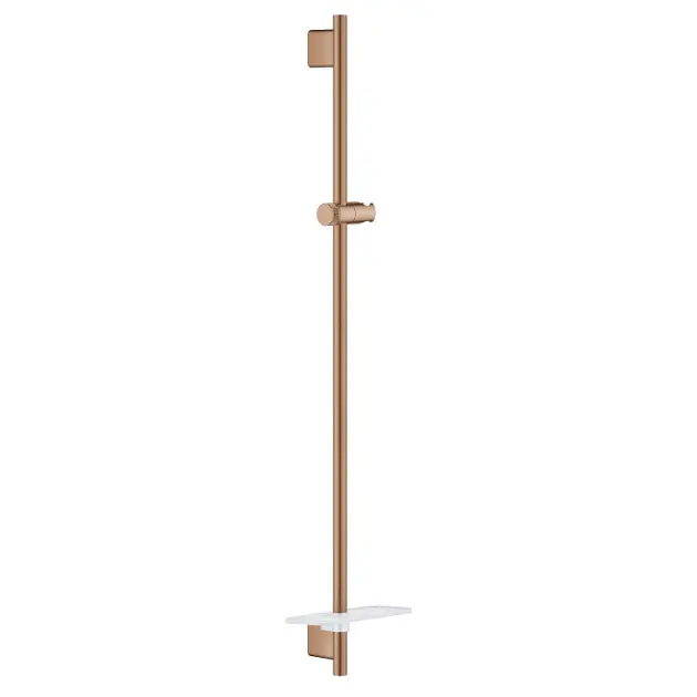 Grohe - Šipka za tuš s policom, 90 cm, brušena Warm Sunset 26603DL0ROZ1