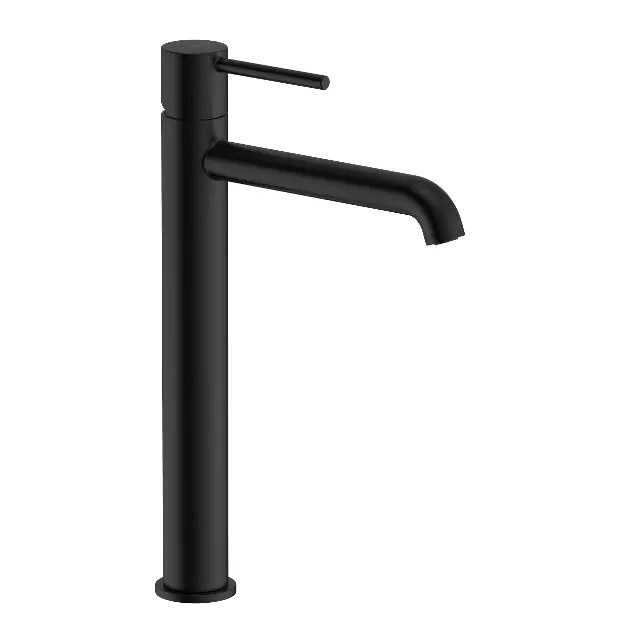 kielle Oudee I - Miscelatore per lavabo da appoggio, nero opaco 10133114
