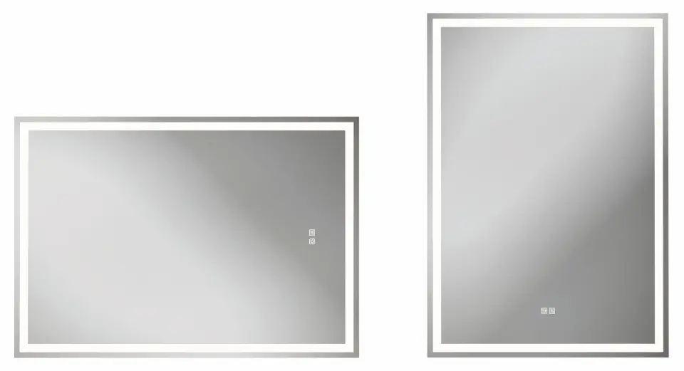 kielle Idolio - Ogledalo s LED rasvjetom i grijanjem 60x80 cm 50324101