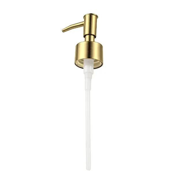 kielle - Náhradní pumpička dávkovače mýdla, brushed gold 90403296