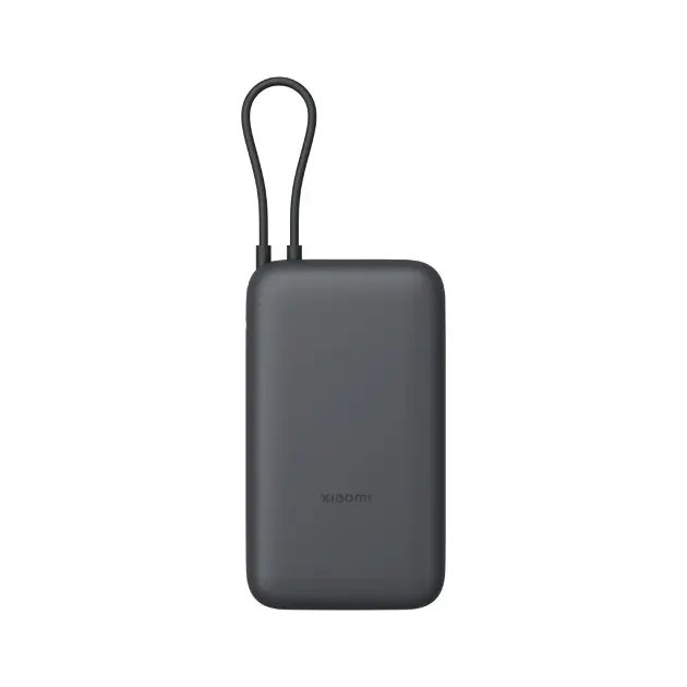 Xiaomi - 22.5W power bank 20.000 mAh, s kabelom, tamnosivi 6932554411824