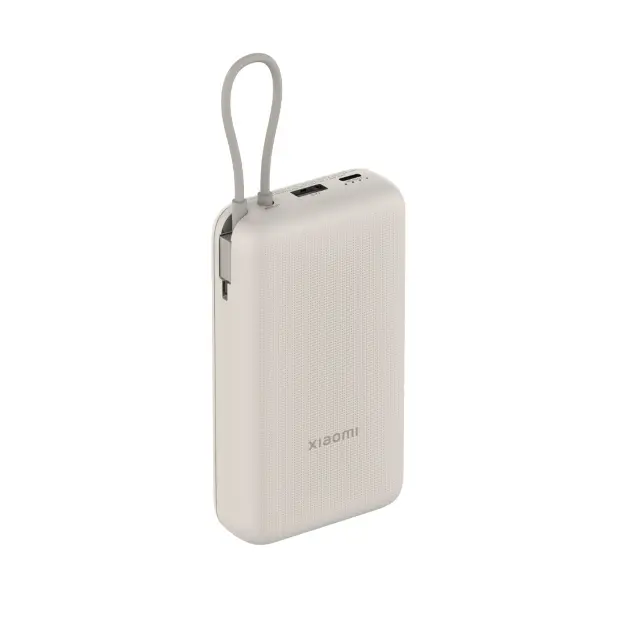 Xiaomi - 33W power bank 20.000 mAh, s kabelom, titanium 6941812792155