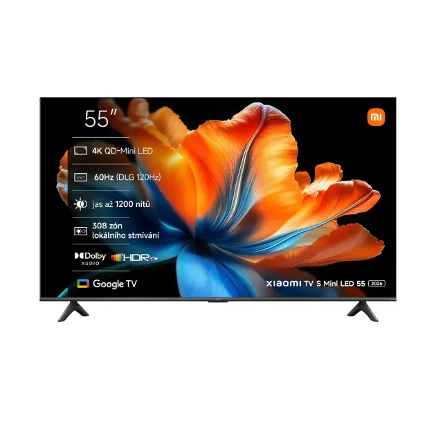 Xiaomi - TV S Mini LED 55 2026, veličina zaslona 55", Google TV 6941948709287