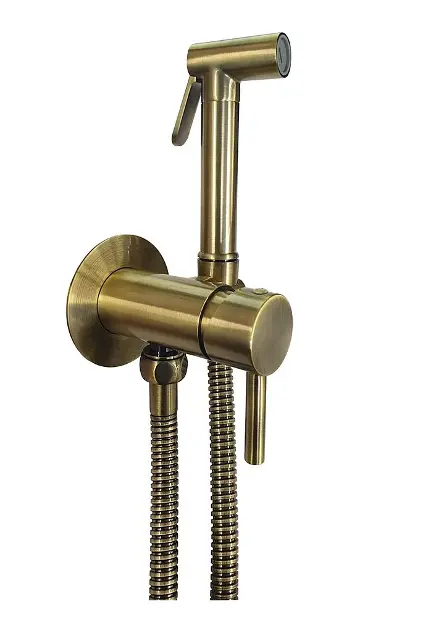 Paffoni - Inbouw bidetkraan met handdouche, brons ZDUP110BRIIJ1