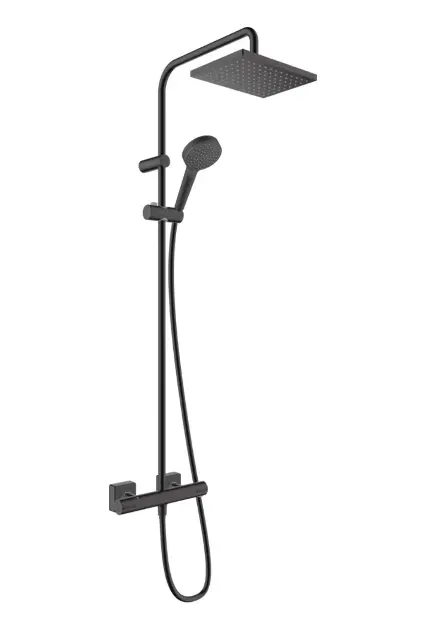 Hansgrohe - Set za tuširanje Showerpipe 230 s termostatom, mat crni 26286670ROZ1