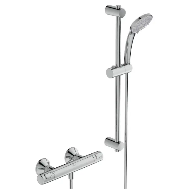 Ideal Standard - Душ комплект T25 с термостат, 3 струи, хром A7203AAROZ1