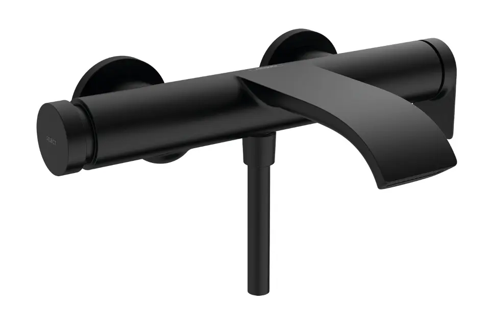Hansgrohe - Смесител за вана, черен мат 75420670IIJ4