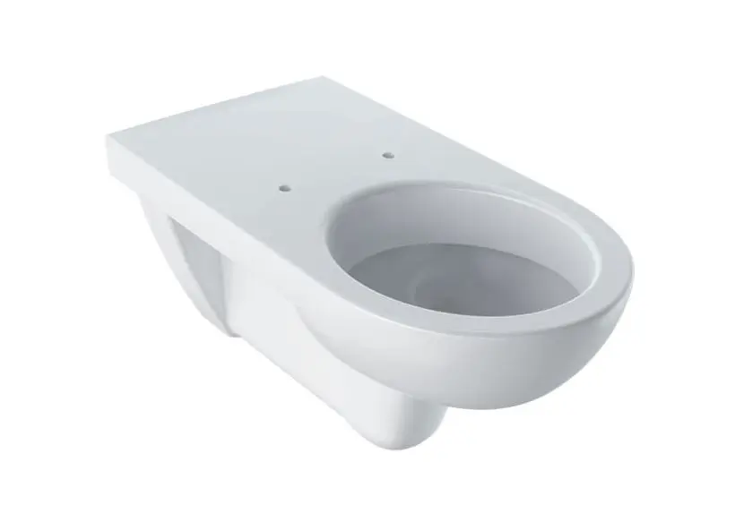 Geberit - Závěsné WC, bezbariérové, bílá 501.044.00.7IIJ1