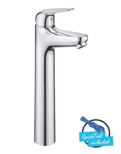 Grohe - Pesuallashana pohjaventtiilillä Push-Open, kromi 24331001IIJ1