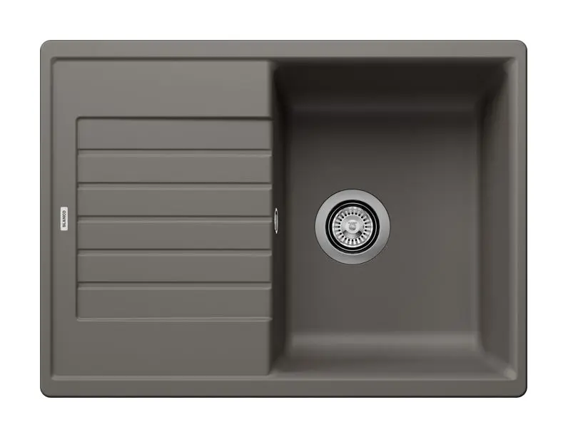 Blanco - Fregadero de silgranite, 68x50 cm, gris 527380IIJ1