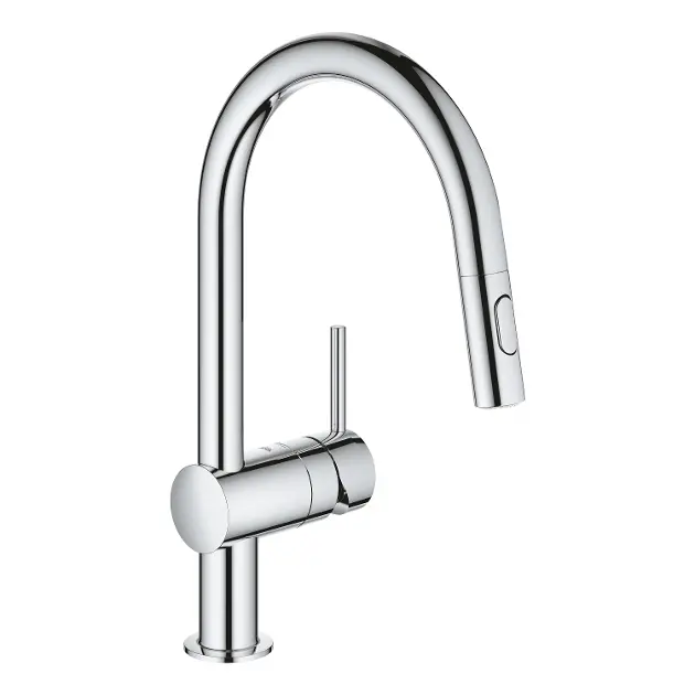 Grohe - Kuhinjska slavina s izvlačnom prskalicom, krom 32321002IIJ10