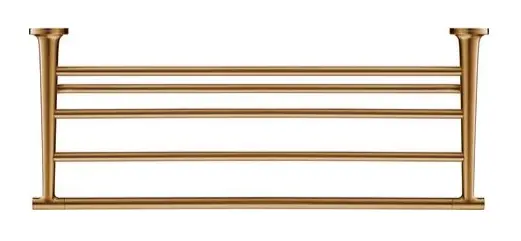 Duravit - Držiak uterákov, dĺžka 60 cm, kefovaný bronz 0099440400ROZ1