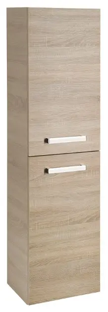 Aqualine Vega - Skříňka vysoká, 40x150x31 cm, dub platin VG960
