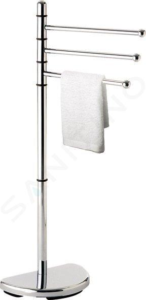 Aqualine Accessoires - Porte-serviettes sur pied, chrome HI31