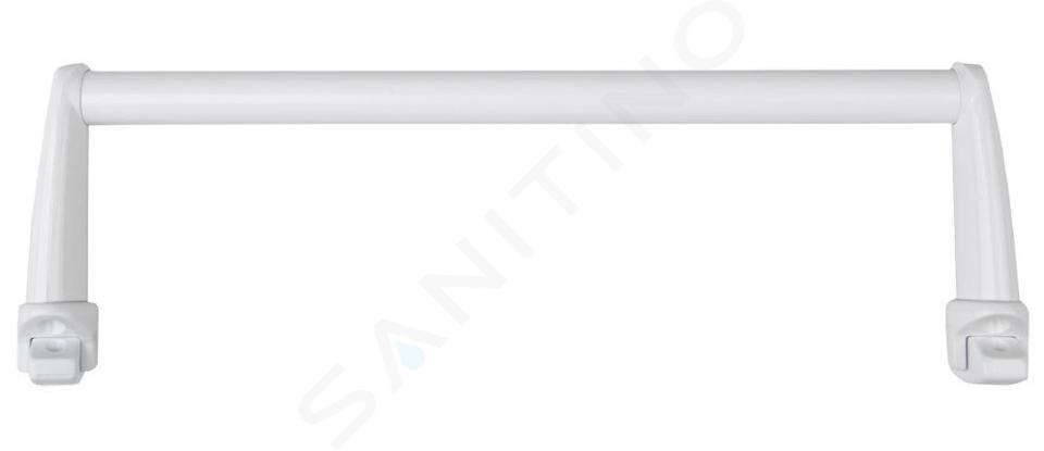 Aqualine Accesorios - Toallero para calefactores, longitud 460x125 mm, blanco IDR-50