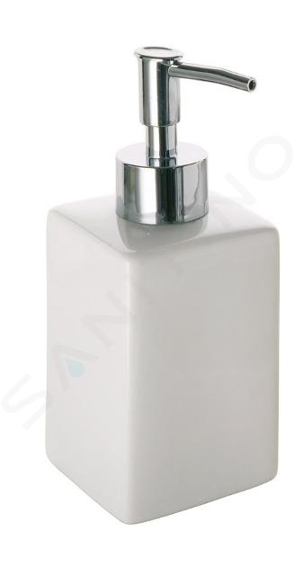 Aqualine Verbena - Dispenser di sapone da appoggio, bianco VE81