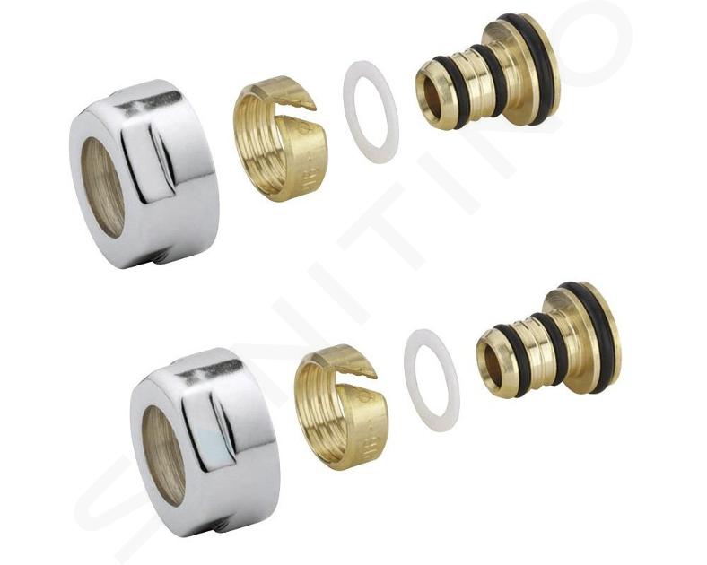 Aqualine Accesorios - Tornillo de apriete Eco para Alupex 16 mm, níquel CP9980