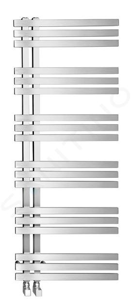 Sapho Vista - Radiator 50x119 cm, 307 W, geborsteld roestvrij staal NR613