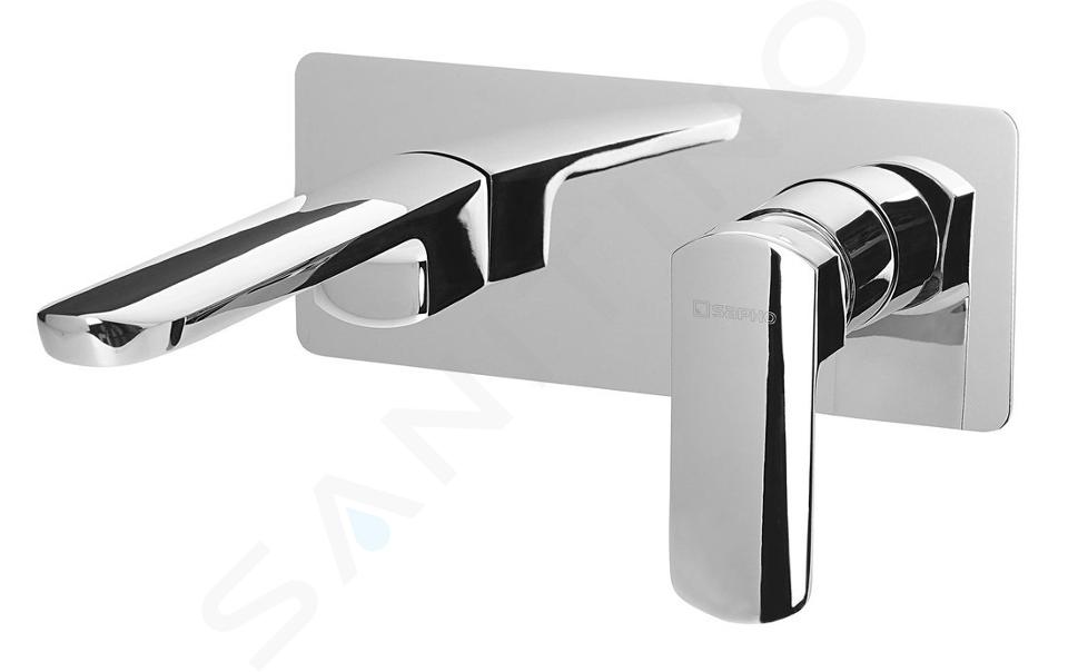 Sapho Mixona - Grifo empotrado de lavabo con cuerpo de montaje, cromo MG008