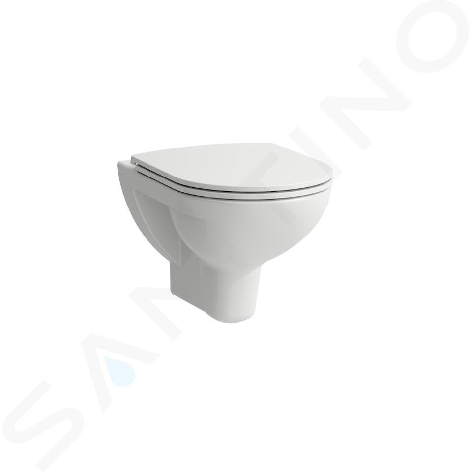 Laufen Pro - Závesné WC, 530x360 mm, Rimless, biela H8209600000001