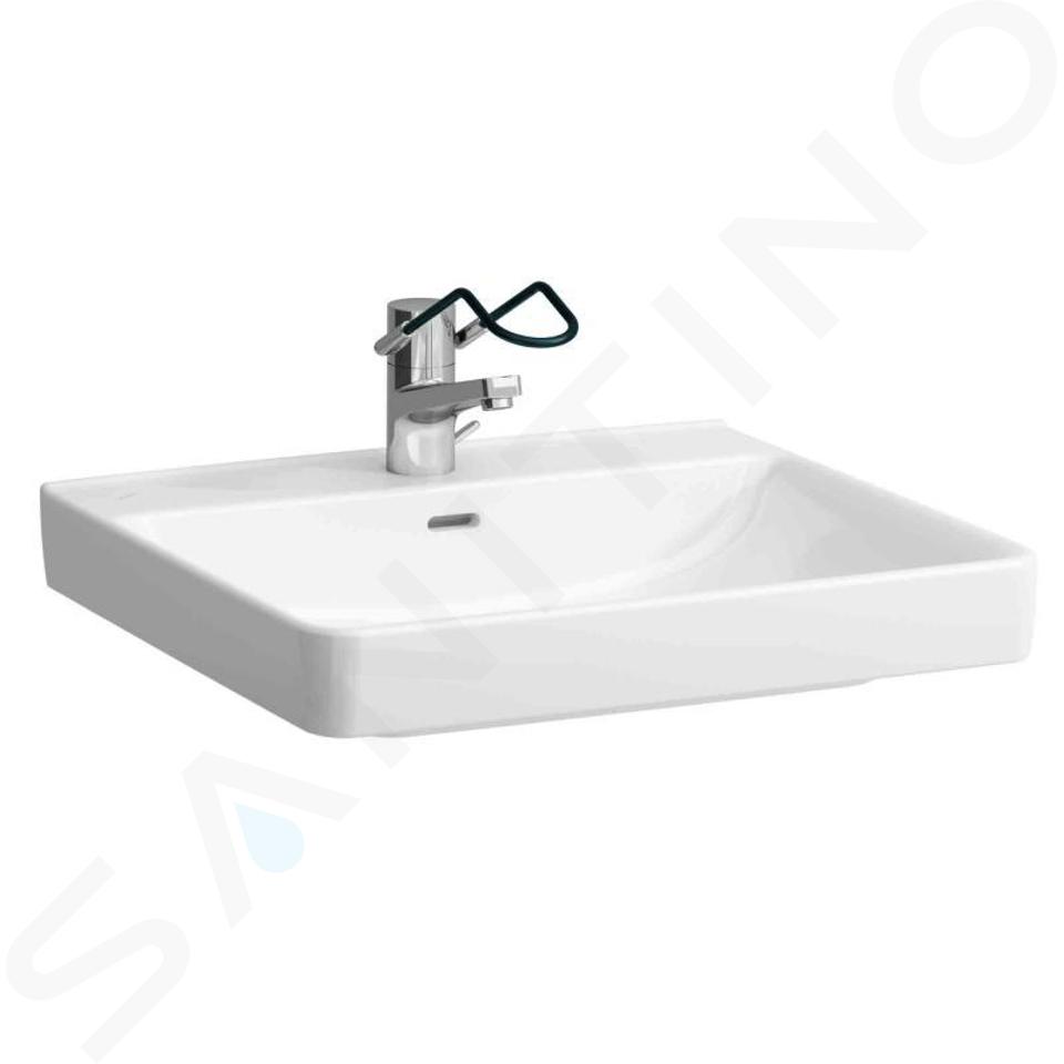 Laufen Pro Liberty - Lavabo, 600x550 mm, 1 trou pour robinetterie, blanc H8119500001041