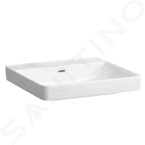 Laufen Pro Liberty - Lavabo, 600x550 mm, senza foro per rubinetto, bianco H8119500001091