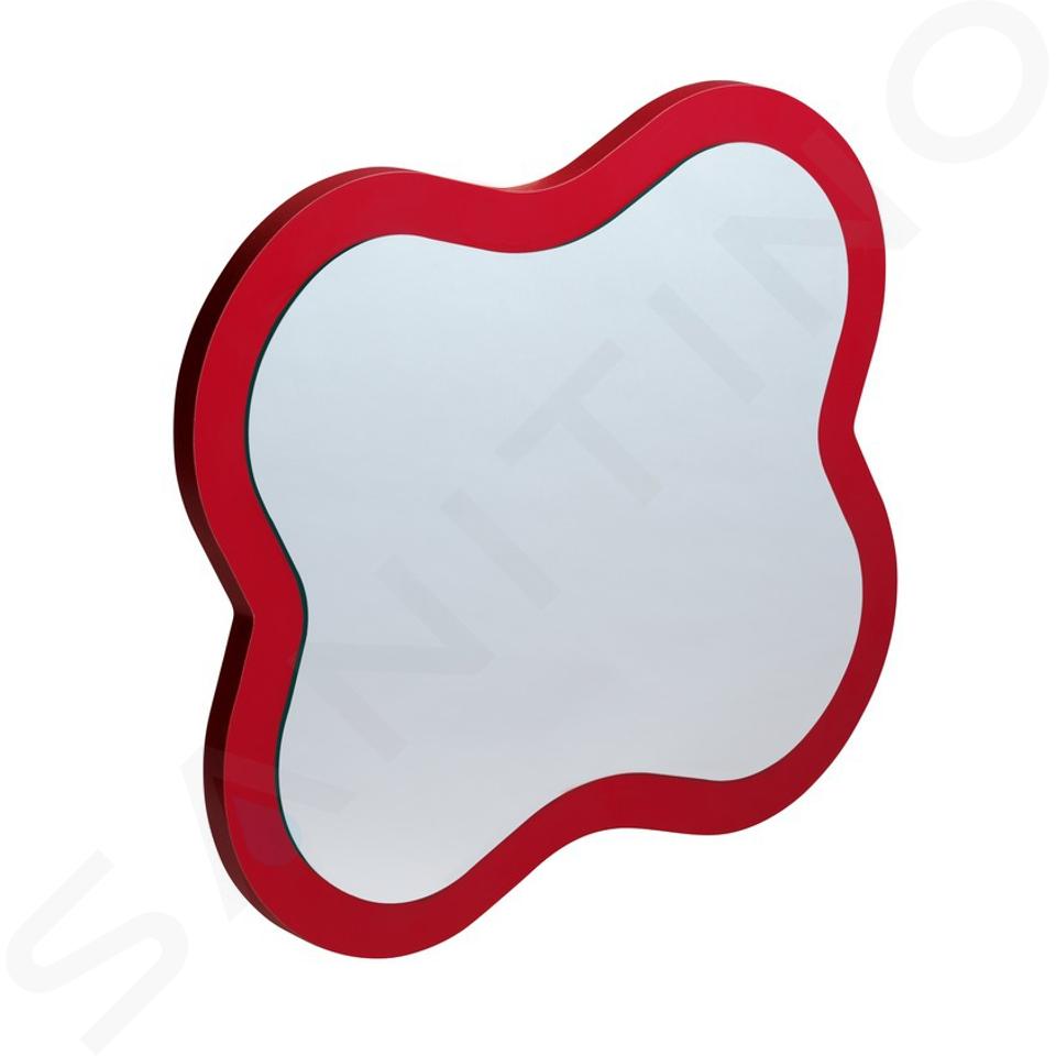 Laufen Florakids - Miroir, fleur, 44x2x38 cm, rouge H4616010034691