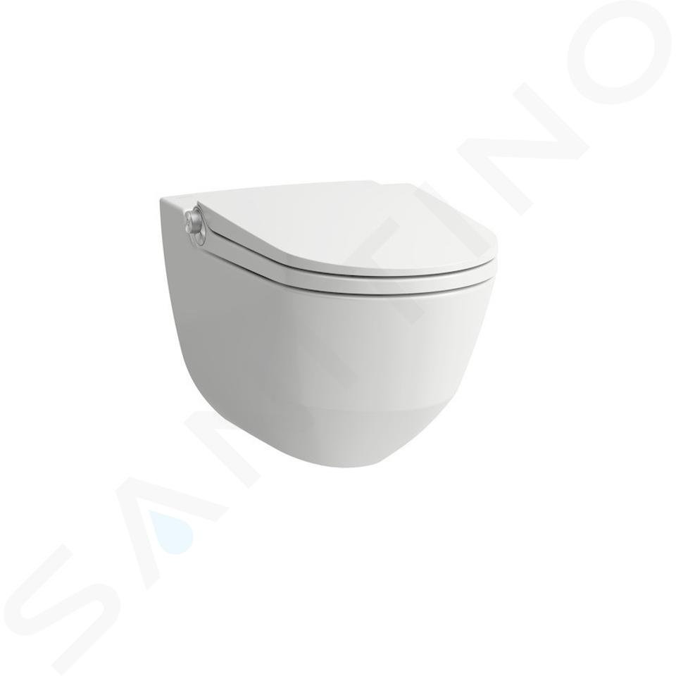 Laufen Cleanet Riva - Bidet elektroniczny z ceramiką, bez kołnierza, z LCC, biały H8206914000001