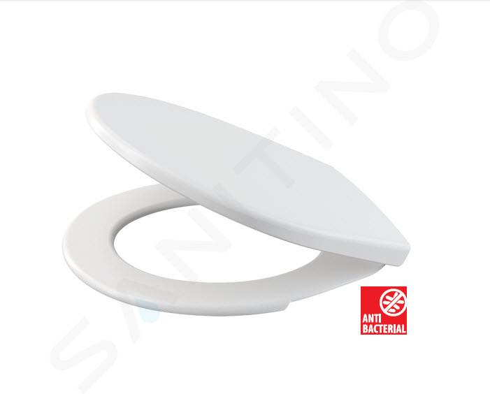 Alcadrain Asientos de WC - Asiento de WC, Antibacteria ,blanco A60