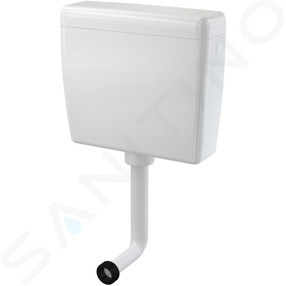 Alcadrain Accessori per WC - Cassetta di scarico per WC, 1/2", bianco A94-1/2