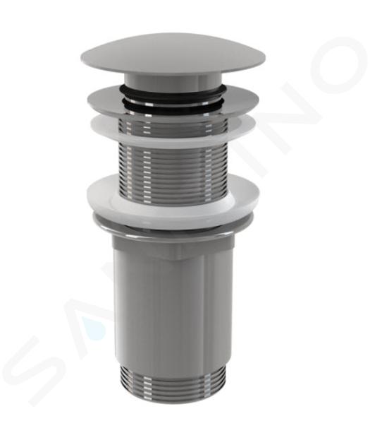 Alcadrain Accessori - Scarico per lavabo 5/4" senza troppopieno, ClickClack, metallo A395