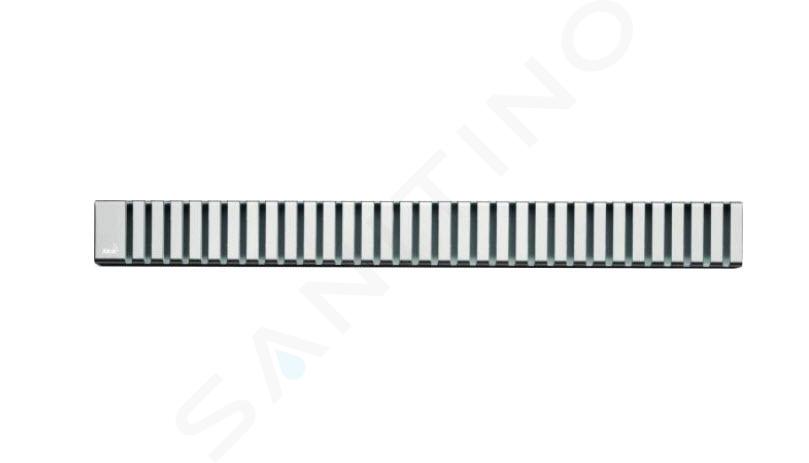 Alcadrain Roste - Rost für Linien-Duschrinne 115 cm, Edelstahl matt LINE-1150M