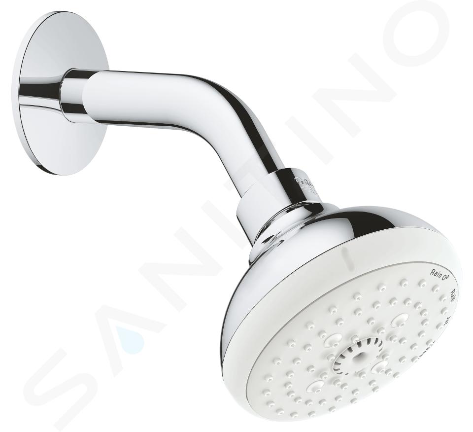 Grohe Tempesta New - Kopfbrause, 4 Strahlarten, Chrom 27870001