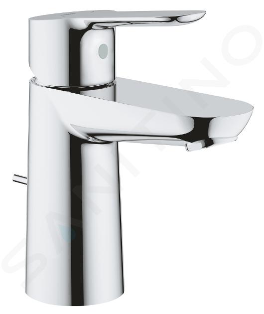 Grohe BauEdge - Wastafelkraan met waste, chroom 23328000