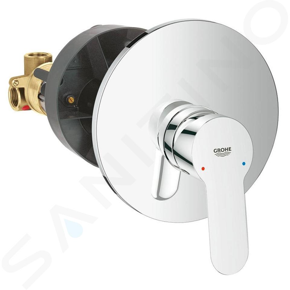 Grohe BauEdge - Baterie de duș încastrată cu corp, crom 29078000