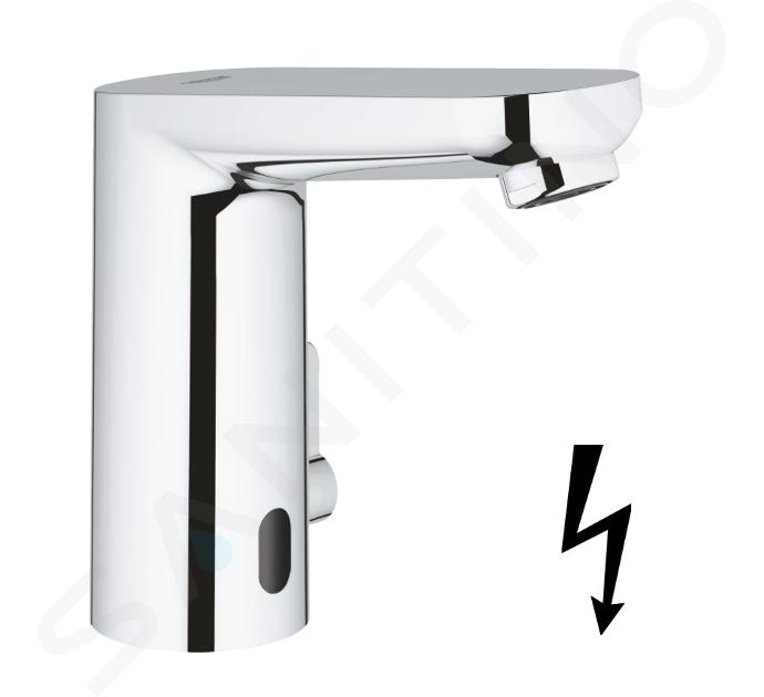 Grohe Eurosmart CE - Miscelatore elettronico ad infrarossi da lavabo, cromato 36324001