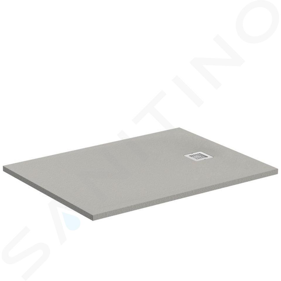 Ideal Standard Ultra Flat S - Sprchová vanička 100x70 cm, betonově šedá K8218FS