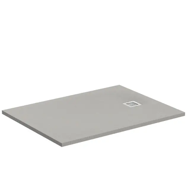 Ideal Standard Ultra Flat S - Receveur de douche 120x70 cm, gris béton K8221FS