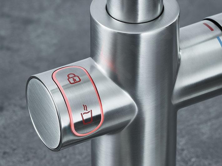 Grohe Red - Rubinetto di erogazione acqua bollente Mono con sistema di  filtraggio, serbatoio L, cromato 30080001