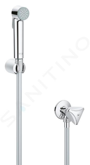 Grohe Tempesta-F - Grifo mural con ducha de bidé de mano, cromo 27514001