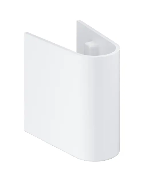 Grohe Euro Ceramic - Semi pedestal para lavabo, blanco alpino 39325000 ...