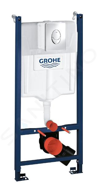 Grohe Rapid SL - Vorwandelement für Wand-WC, Spülkasten GD2, Betätigungsplatte Skate Air, Chrom 38745001