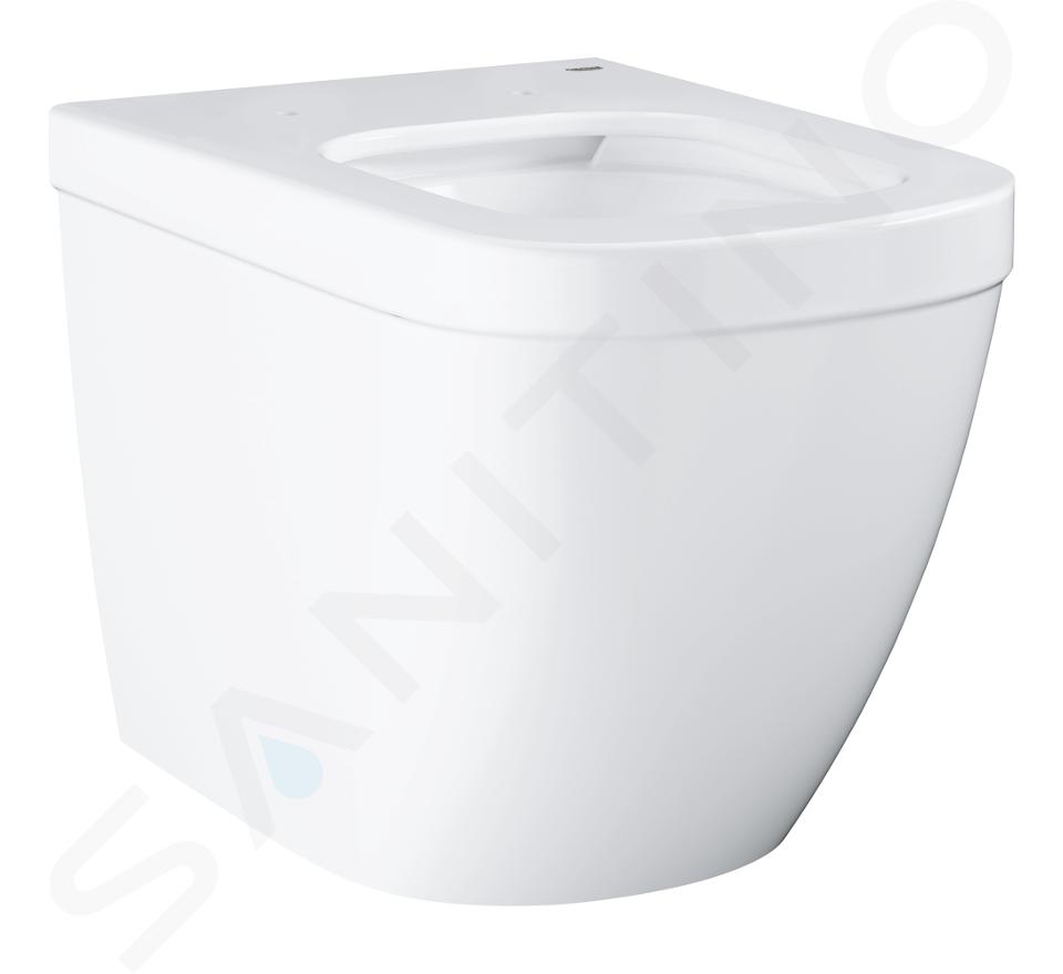 Grohe Euro Ceramic - WC sur pied sans bride, Triple Vortex, blanc 39339000