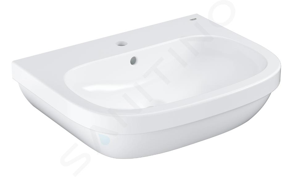 Grohe Euro Ceramic - Lavabo con troppopieno, 650x515 mm, bianco alpi 39323000