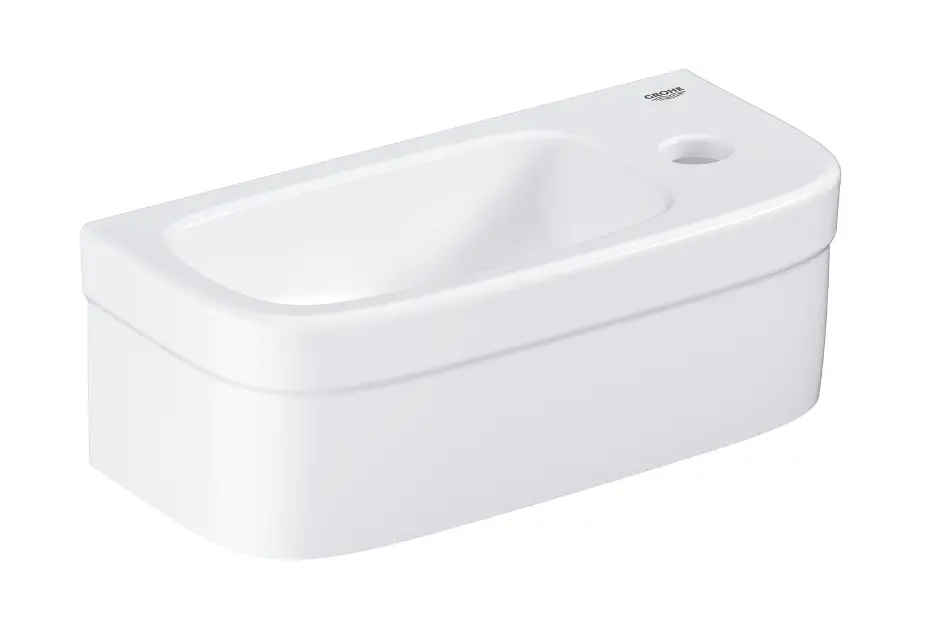 Grohe  Euro  Ceramic  Handwaschbecken 370x180 mm Alpinwei    Grohe  Euro  Ceramic  Handwaschbecken 370x180 mm Alpinwei