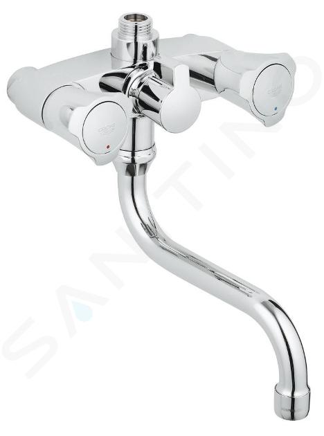 Grohe Costa L - Baterie de cadă multifuncțională, distanța 120 mm, crom 26781001